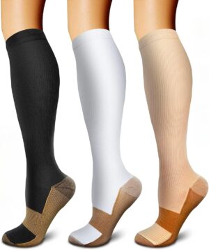 3 أزواج من الجوارب الطبية...