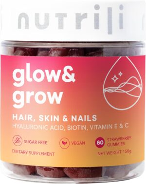 Nutrili Glow & Grow علكات...