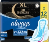 فوط صحية ليلية مقاس XL من �...